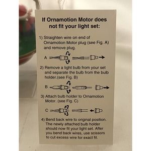 Noma Ornamotion Elf Merry-Go-Round Ornament Christmas Rotating Elves 1989